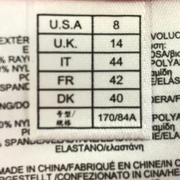 Brooks Brothers Sleeveless Scoop Neck A-Line/Full Lined Midi Dress Pink Size 8 - Picture 10 of 16